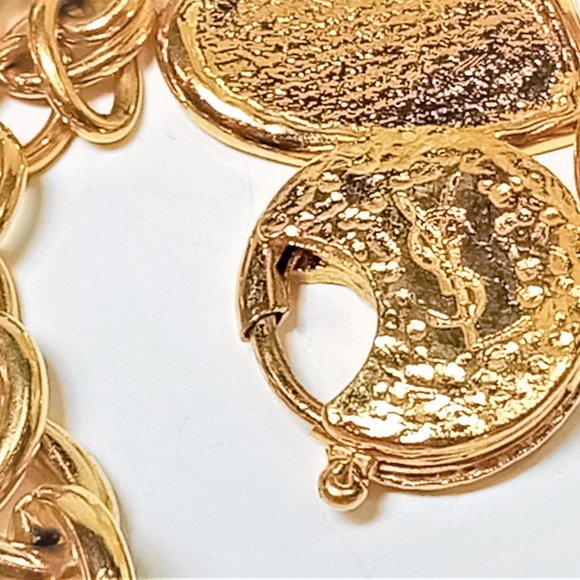 Vintage Massive Goossens for YSL Charm Necklace - Picture 8 of 15